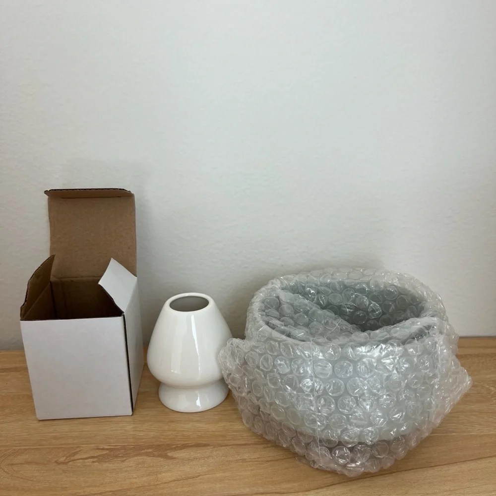 Matcha bowl set (bowl + whisk holder)